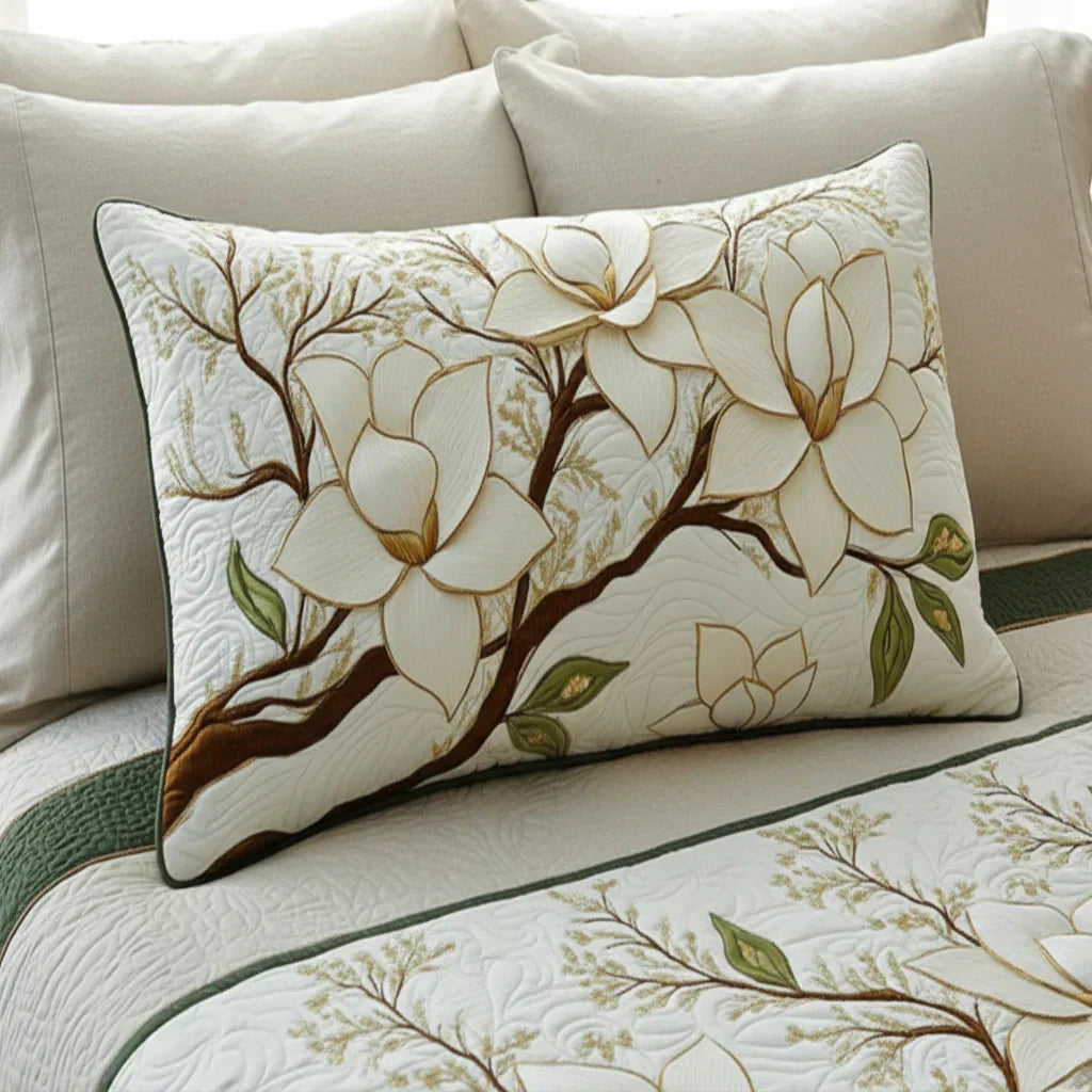 Tilkkutyynyn päällinen - Magnolian kukka
